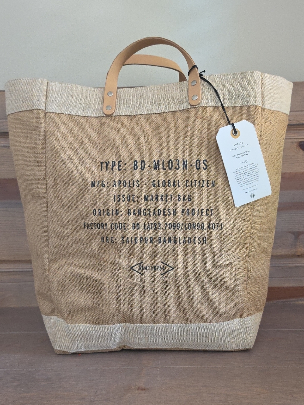 Apolis Global Citizen Market Bag for Corso Atlanta